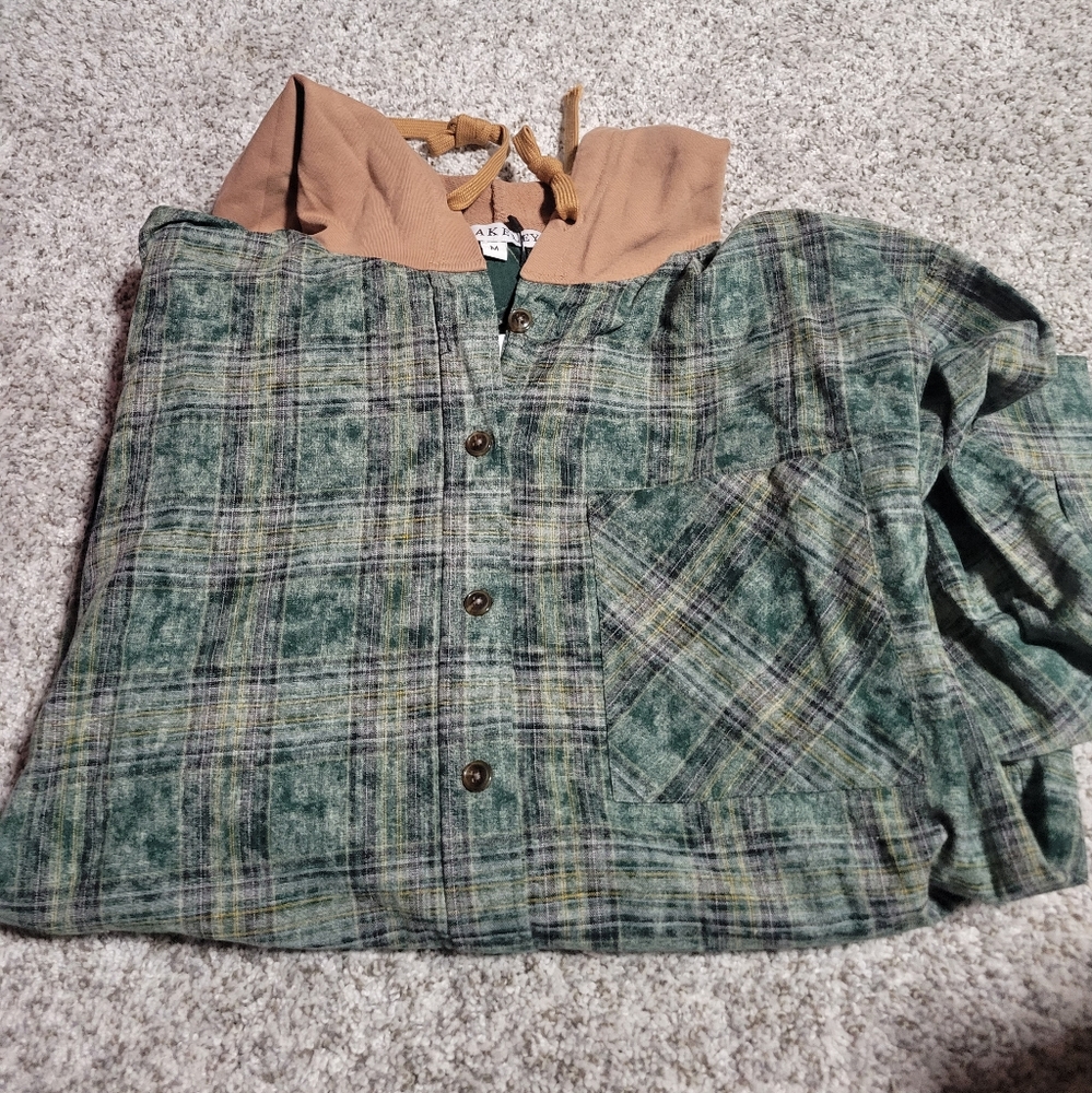 JadyK Plaid Hoodie